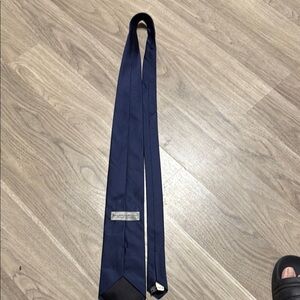 George Blue Necktie Elegant Solid Style